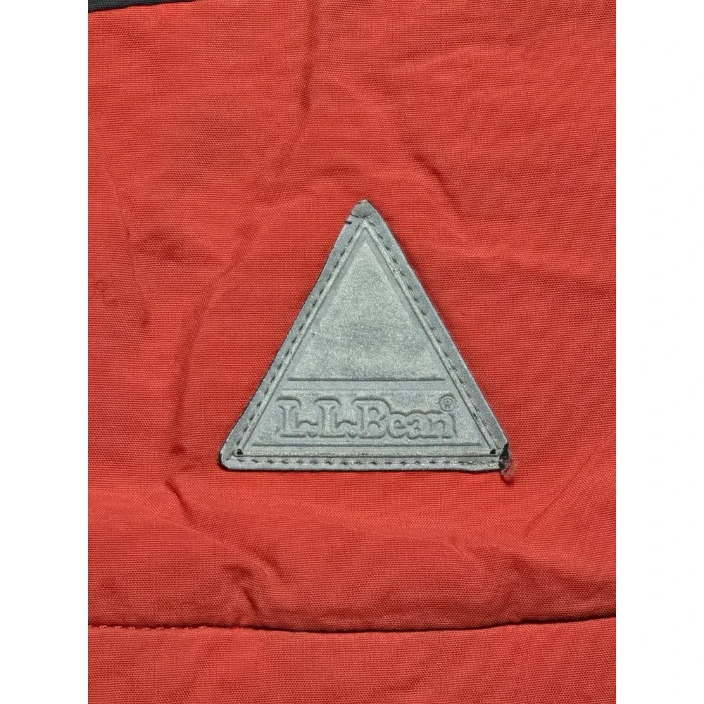 LL Bean Youth Ski Coat Jacket Thinsulate‎ Hooded Large 14/16 Red Gray